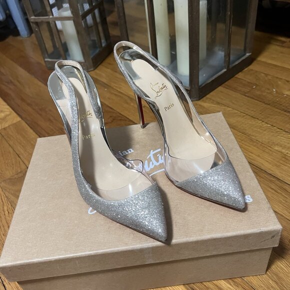 Christian Louboutin Shoes - Christian Louboutin Optisexy 100 Glitter Mini